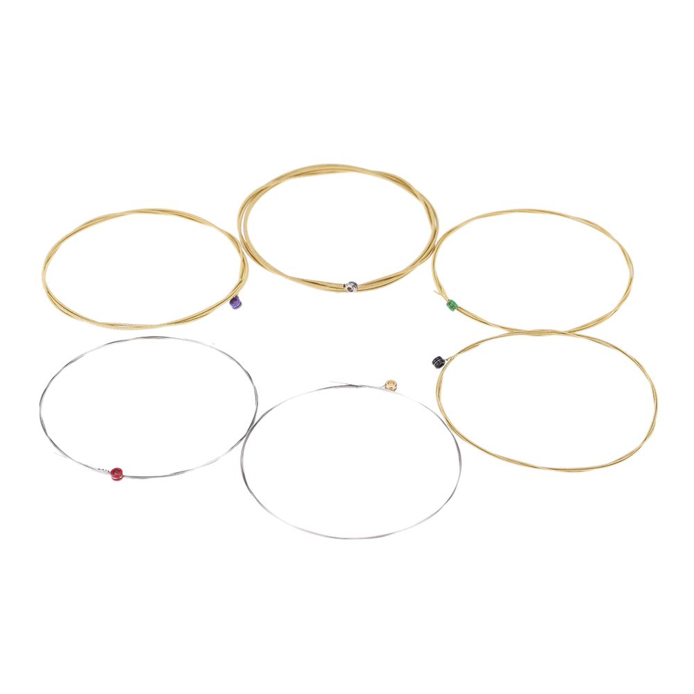 TX640 6pcs  Acoustic Folk Guitar String  Set