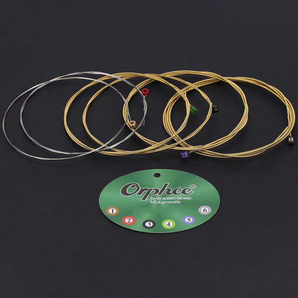 TX640 6pcs  Acoustic Folk Guitar String  Set