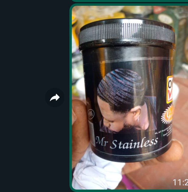 Mr Stainless Hair Waves -Sporting Waves -Darkening Hair