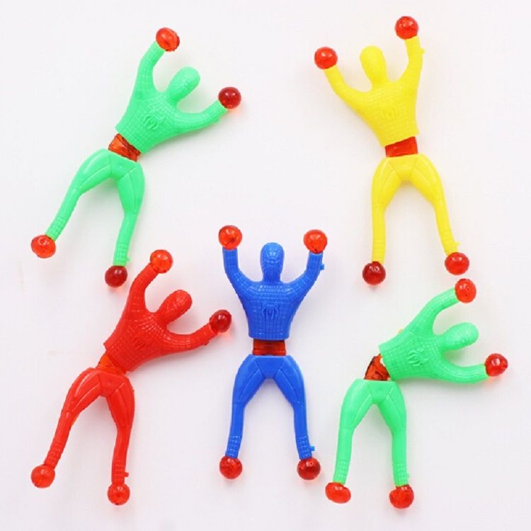20 PCS Sticky Climbing Wall Superman Climber Toy,