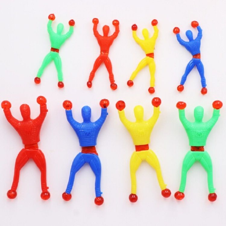 20 PCS Sticky Climbing Wall Superman Climber Toy,