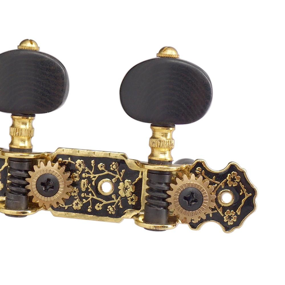 1 Pair (Left + Right) 1:18 Acoustic Classical Guitar Machine Heads Tuning Key Pegs String Tuners