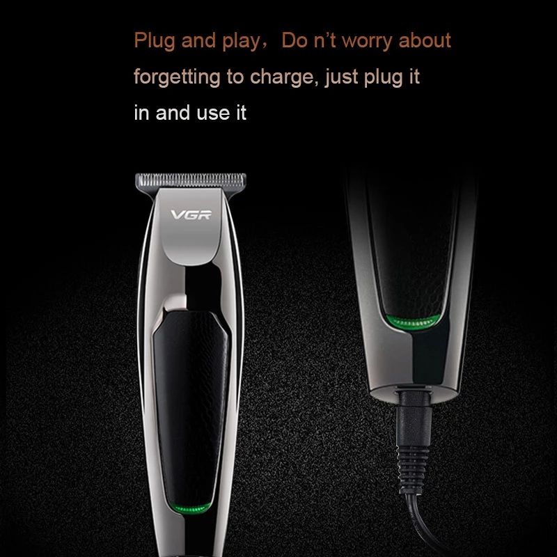 Electric Hair Clipper USB Rechargeable Cordless Trimmer