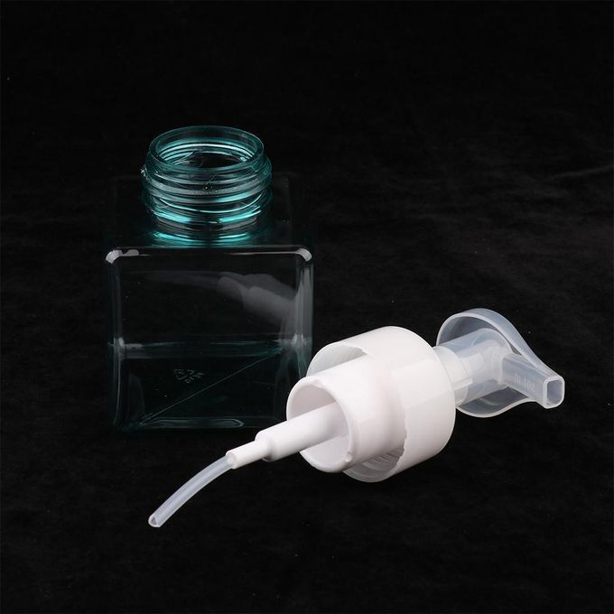 Pack Of 2 Square 250ml Foaming  Dispenser Foam Pump Clear Blue
