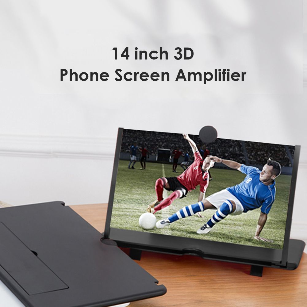 8 10 12 14inch 3D Mobile Phone Screen Magnifying Amplifier