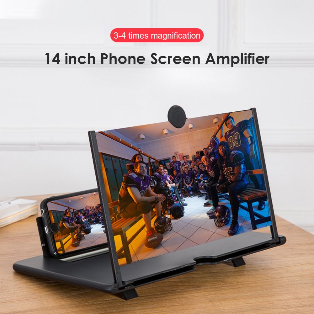 8 10 12 14inch 3D Mobile Phone Screen Magnifying Amplifier