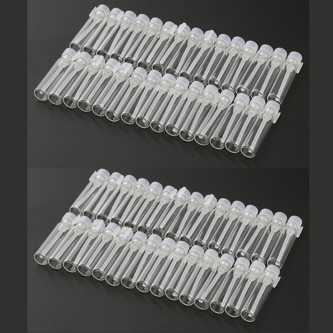 60X Mini Clear  Sample Glass Bottles Empty  Essential Oil