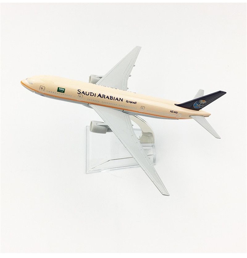 Alloy Metal Air Saudi Arabian B747 Airlines Airplane Model
