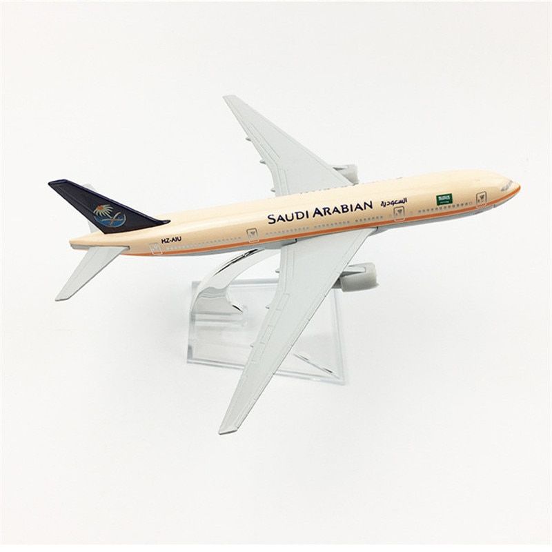 Alloy Metal Air Saudi Arabian B747 Airlines Airplane Model