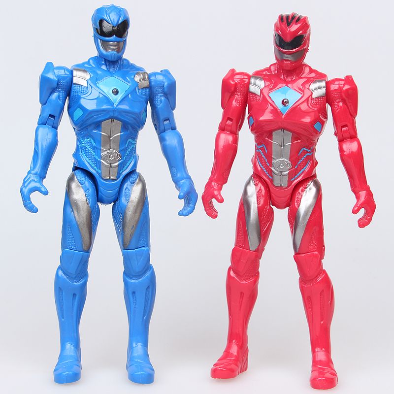 5pcs Aime Mighty Power Morphin Dinosaur Team Rangers ET