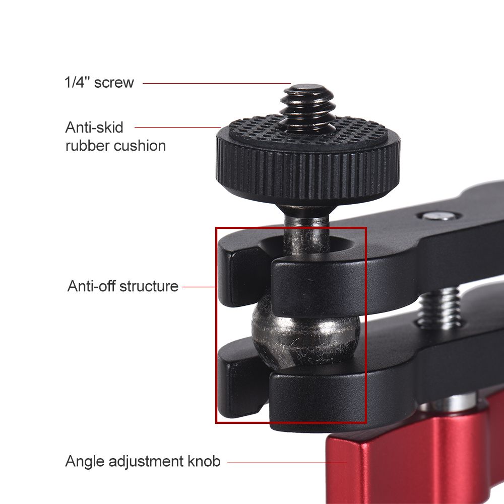 Articulating Magic Arm Monitor Mount With Double Ballheads