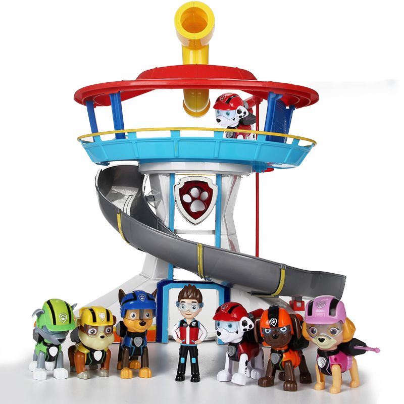 Paw Patrol Dog Plastic Playset Observatory Toys Patrulla
