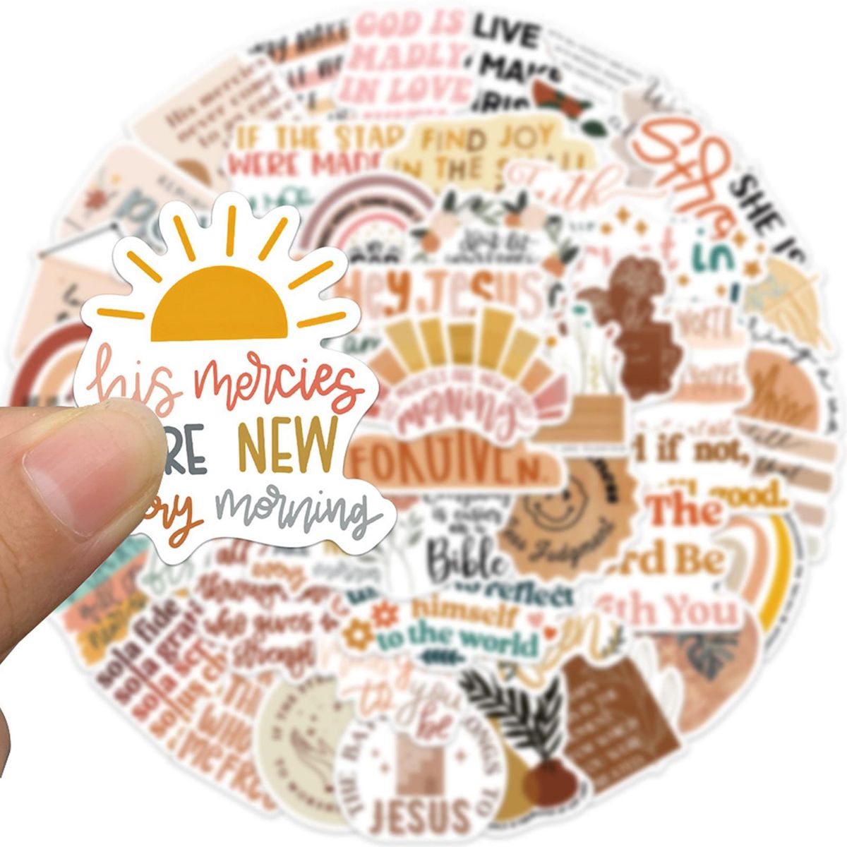 50Pcs Scrapbook Stickers Journal Album Scrapbooking Stationery Stickers