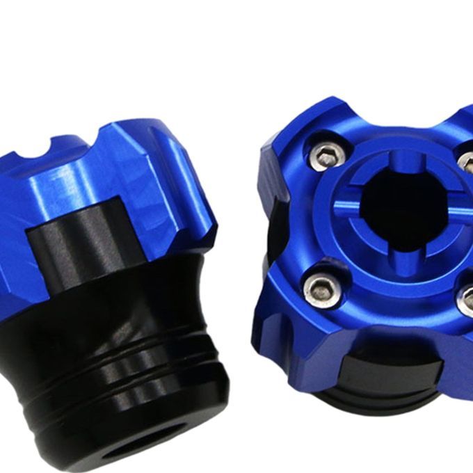 1Pair Front Fork Frame Sliders Replacement Fit For Honda Pcx125 Blue