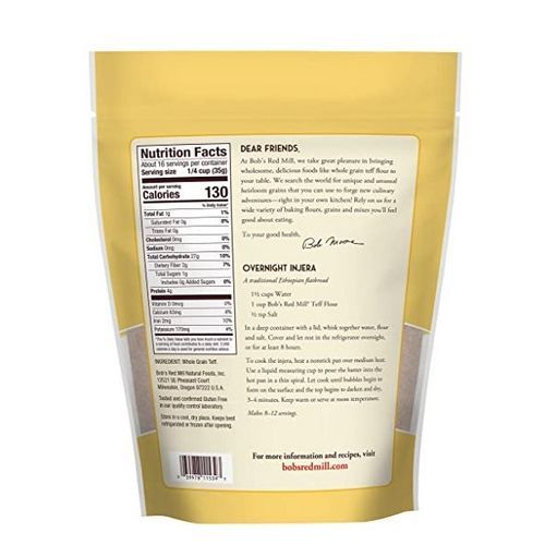 Teff Flour 20 Ounce 567g X 2