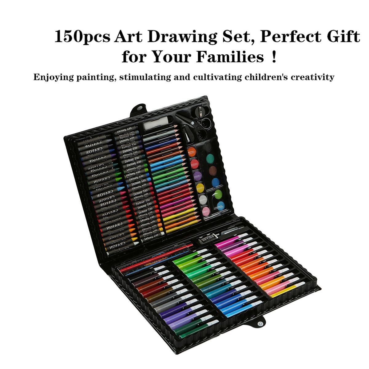 150pcs Art Drawing Set Painting Sketching Color Pen For Kids