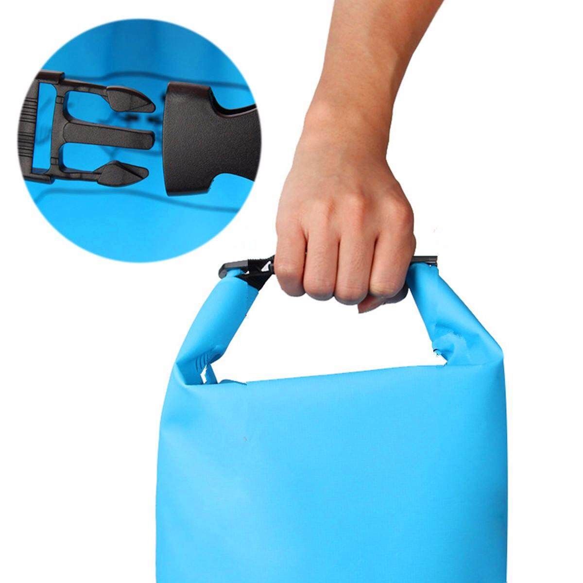 Waterproof Storage Dry Bag For Hiking Swimming Sports Canoeing Outdoor Camping Blue Blue