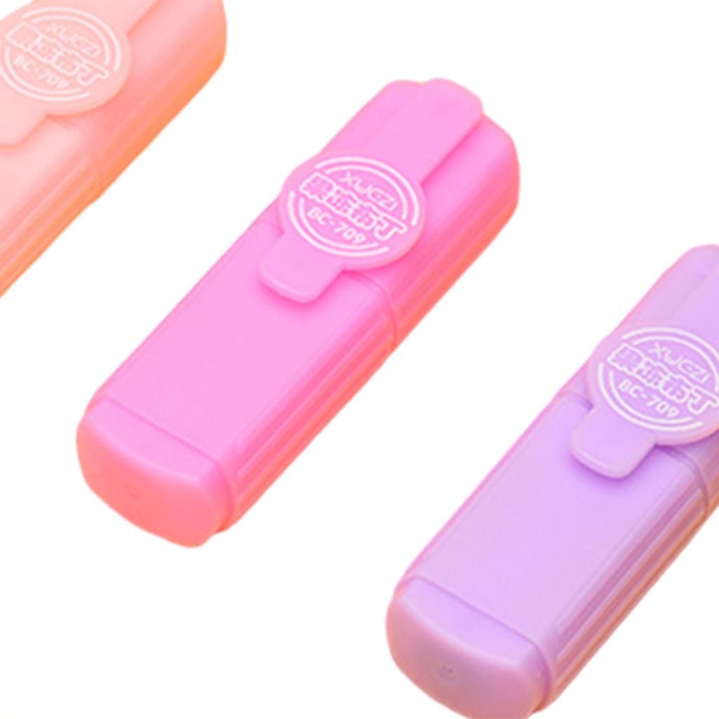 6Pcs Cute Mini Highlighters Pens Set Marker Stationery For School D