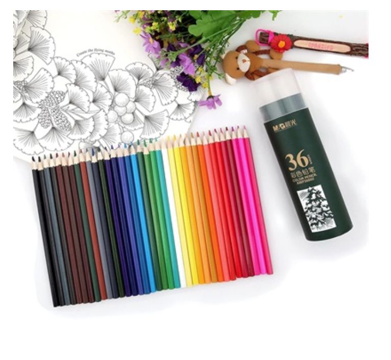 M&G Color Pencil 36 Colors BUCKET Stationery