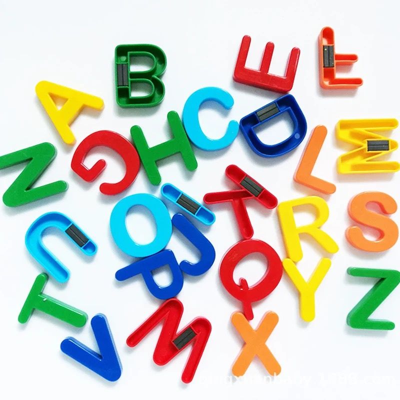 Alphabet And Number Toys Magnetic Blocks For Refrigerator