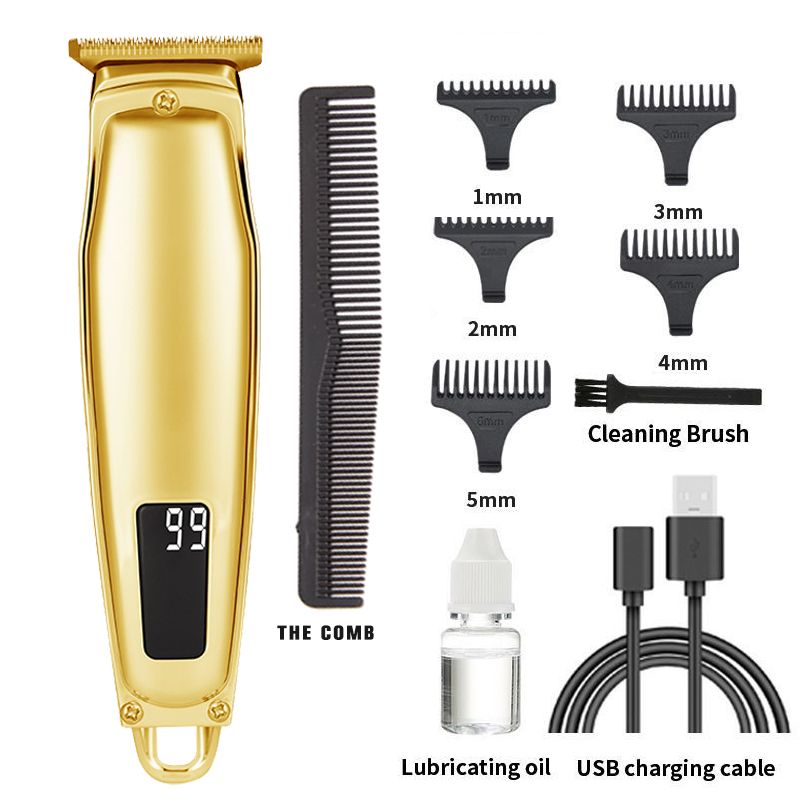 14500MAH Digital Display USB Rechargeable Electric Hair Clipper