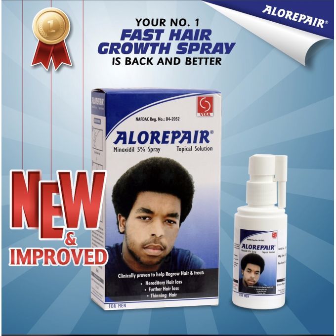 Super Fast Hair And Beard Growth Spray - Minoxidil 5%
