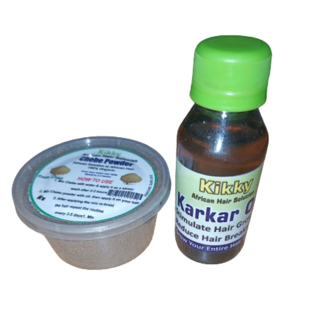 Chebe Powder And Karkar Oil