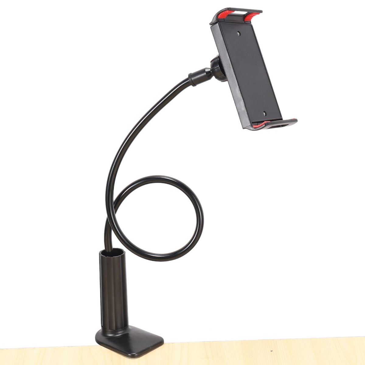 Adjustable Phone Holder Stand for Guitar Support Holder Blac