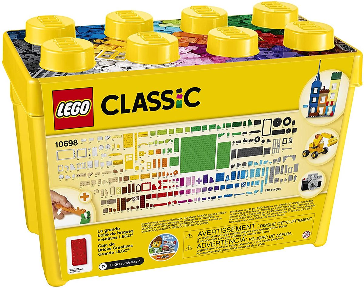 Classic Large Creative Brick Box 10698 Kit (790 Pieces)
