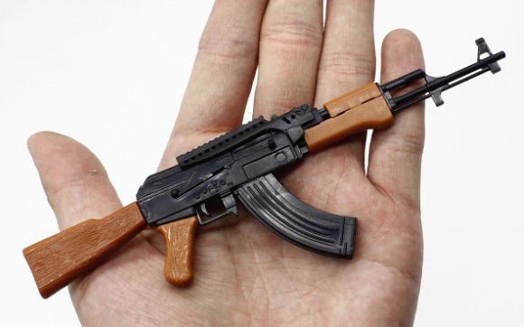 1:6 AK-47 Assault Rifles 16 Assemble Gun Model Assembly