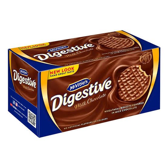 Milk Chocolate Digestive Biscuits 2pcs