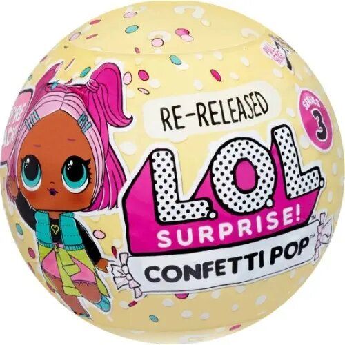 L.O.L. Surprise 3-Pack Confetti Assortment - Single