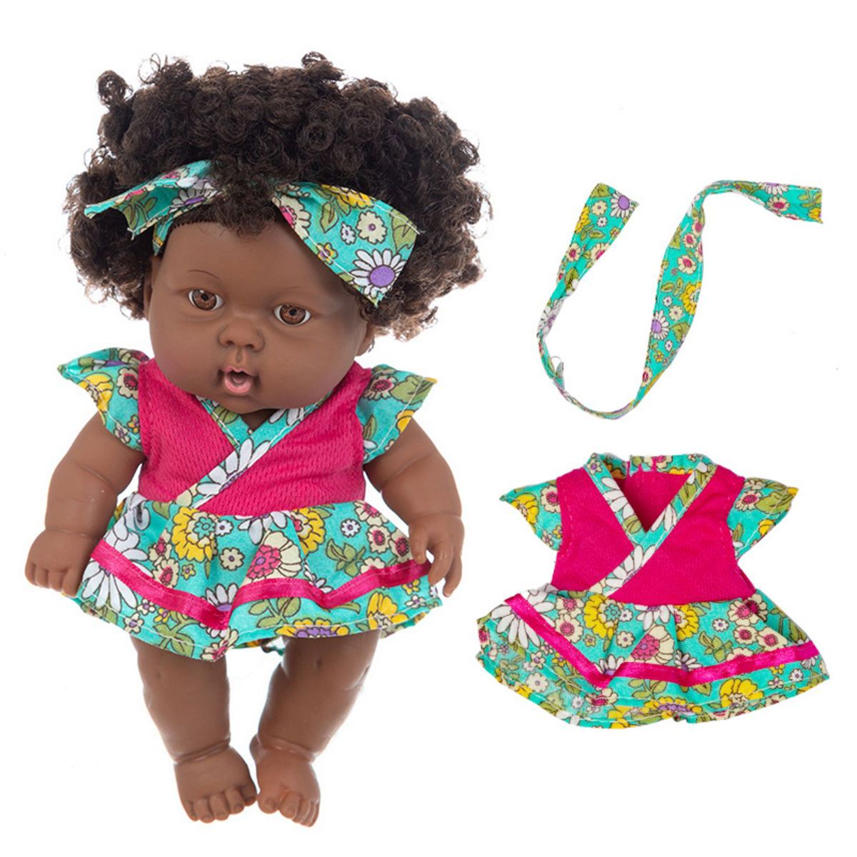 8 Inch Newborn Reborn Baby Doll Realistic Silicone Dolls