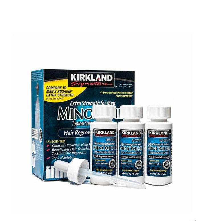 Minoxidil-5% Hair Regrowth For Men (6 Months Supply)