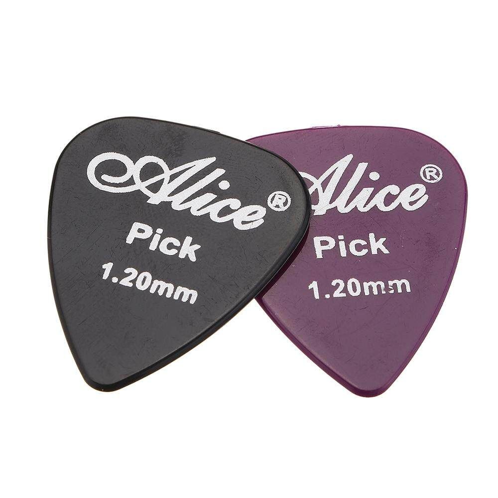 30pcs Guitar Picks With Storage Box Acoustic Electric Guitar Accessories Musical Instrument 0.58-1.5mm Red