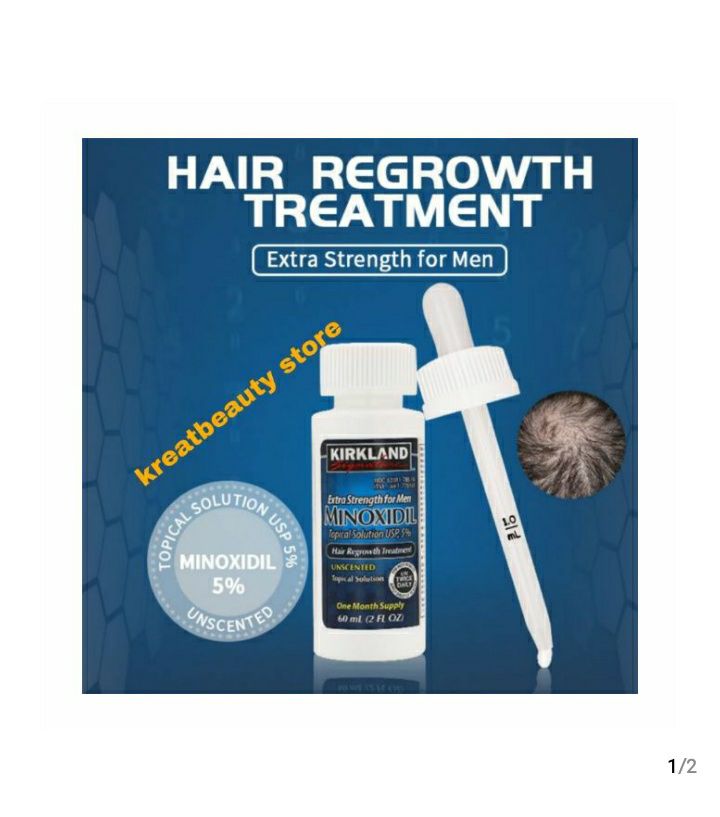 Extra Strength Minoxidil 5% - Hair & Beard Growth
