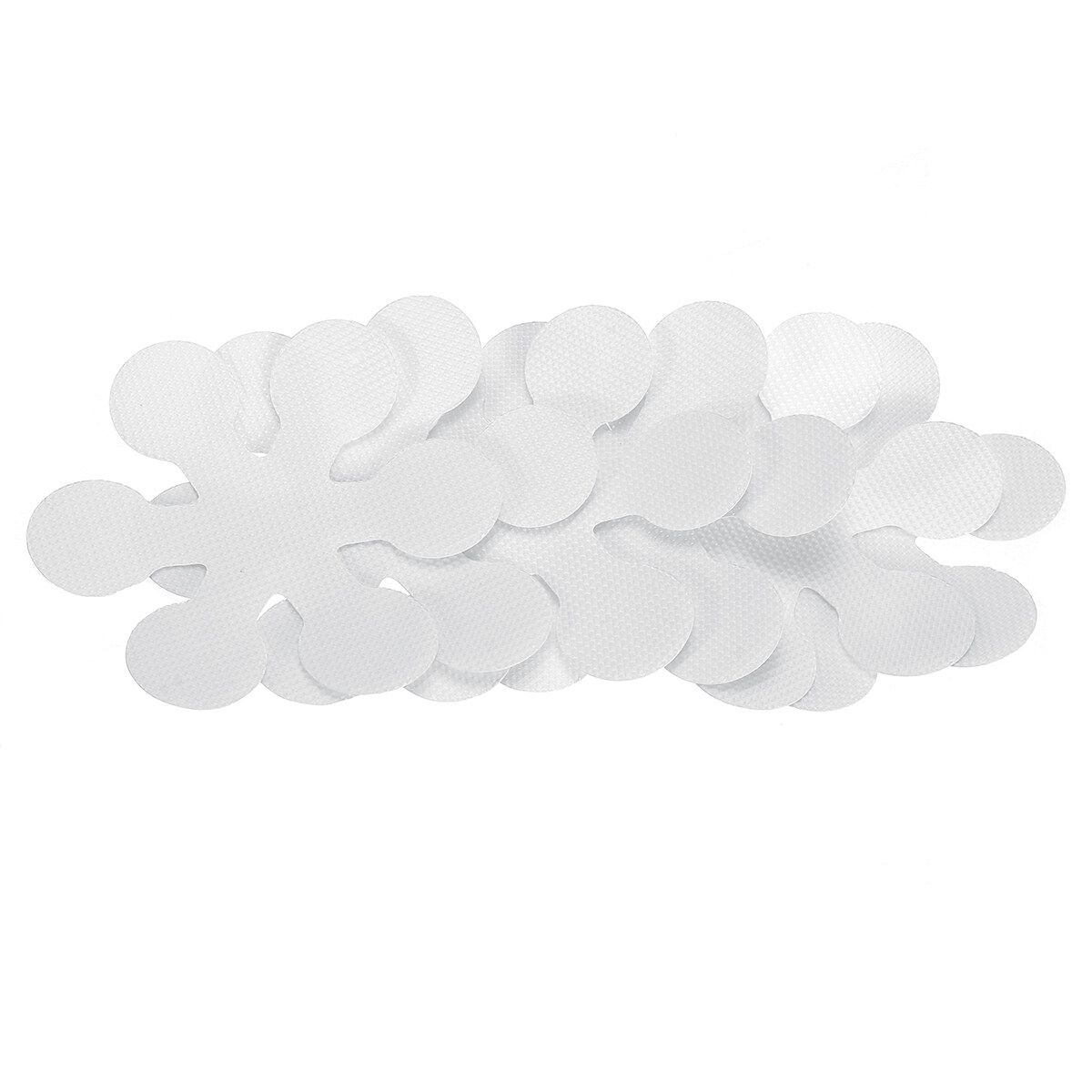8Pcs Non-slip Stickers Bath Tub Tread Bathroom Shower Snowflake Style Anti Skid