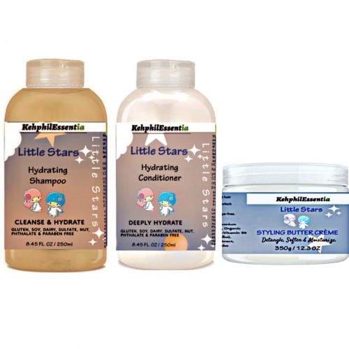 KehphilEssentia Kids Hair Shampoo, Conditioner & Creme