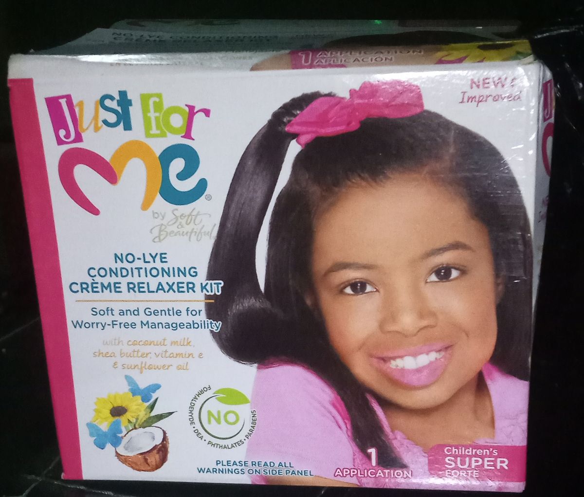 No Lye  Conditioning Creme Relaxer Kit For Kids