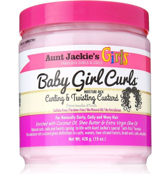 Baby Girl Curls Curling And Twisting Custard -15 Oz