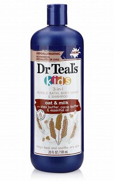 Kids 3 In 1 Elderberry Bath, Body Wash & Shampoo-20 Fl.oz