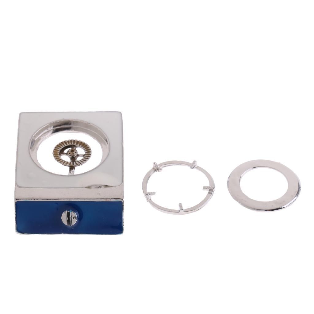 Miniature Silver Metal Single Gas  Stove For Home