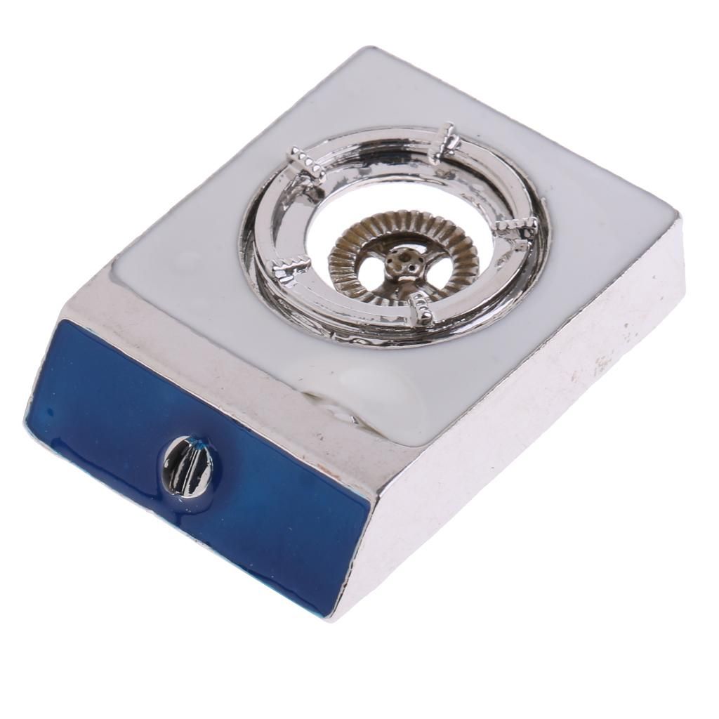 Miniature Silver Metal Single Gas  Stove For Home