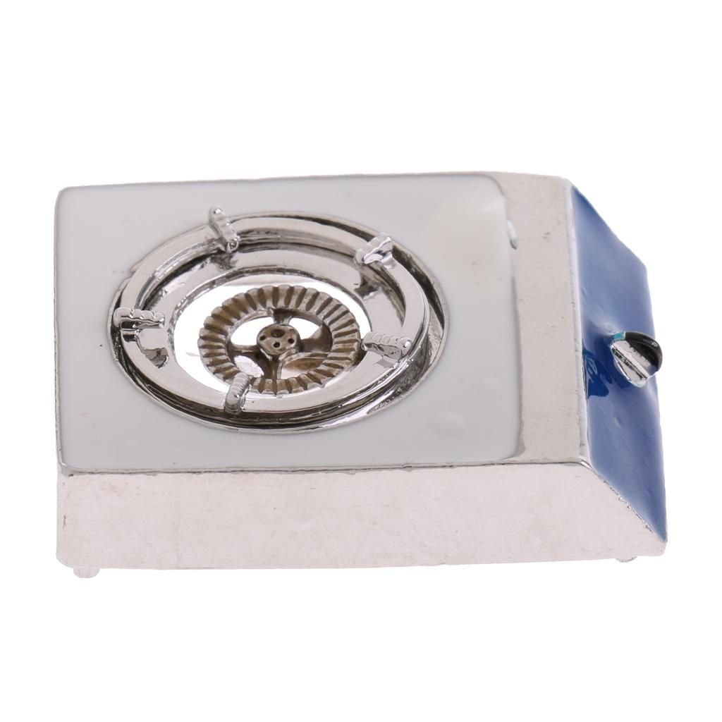 Miniature Silver Metal Single Gas  Stove For Home