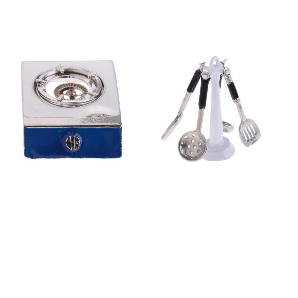 Miniature Silver Metal Single Gas  Stove For Home
