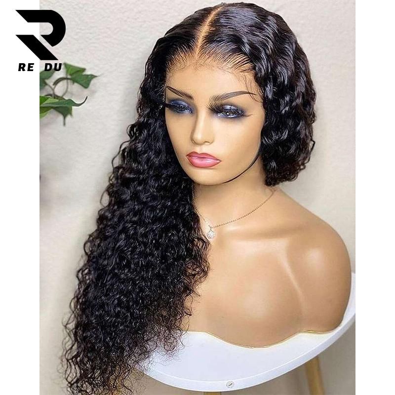 Shop the Best Pre-Plucked Curly Closure Frontal Wig for Women's Color Hair - Get a Flawless Look