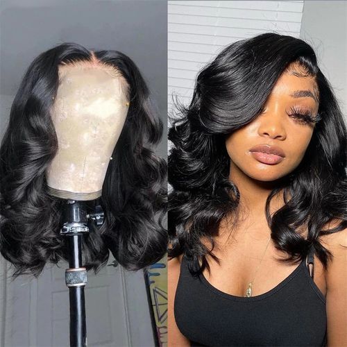 18 Inch Hair Lace Front Wave Wigs