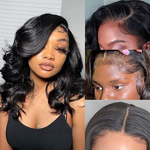 18 Inch Hair Lace Front Wave Wigs