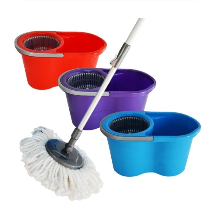 Mop Bucket, & Microfibre Rotary360° Set