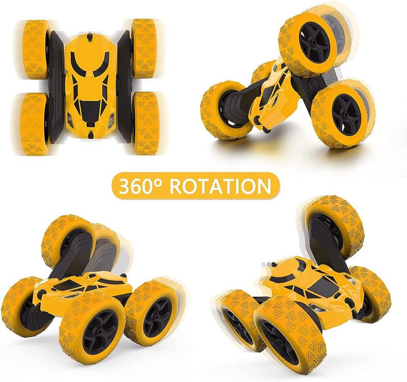 Remote Control Car Off-Road Racing Drift Vehicle Toy Yellow
